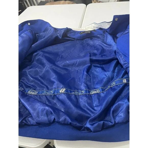 Nascar No 48 Jimmie Johnson Lowe's JH Design Racing Jacket Size 2XL New - Picture 14 of 15